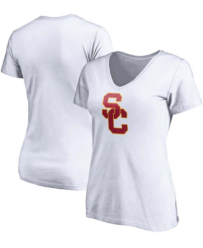 Fanatics Women's USC Trojans Logo V-Neck T-Shirt & Reviews - Women - Macy's