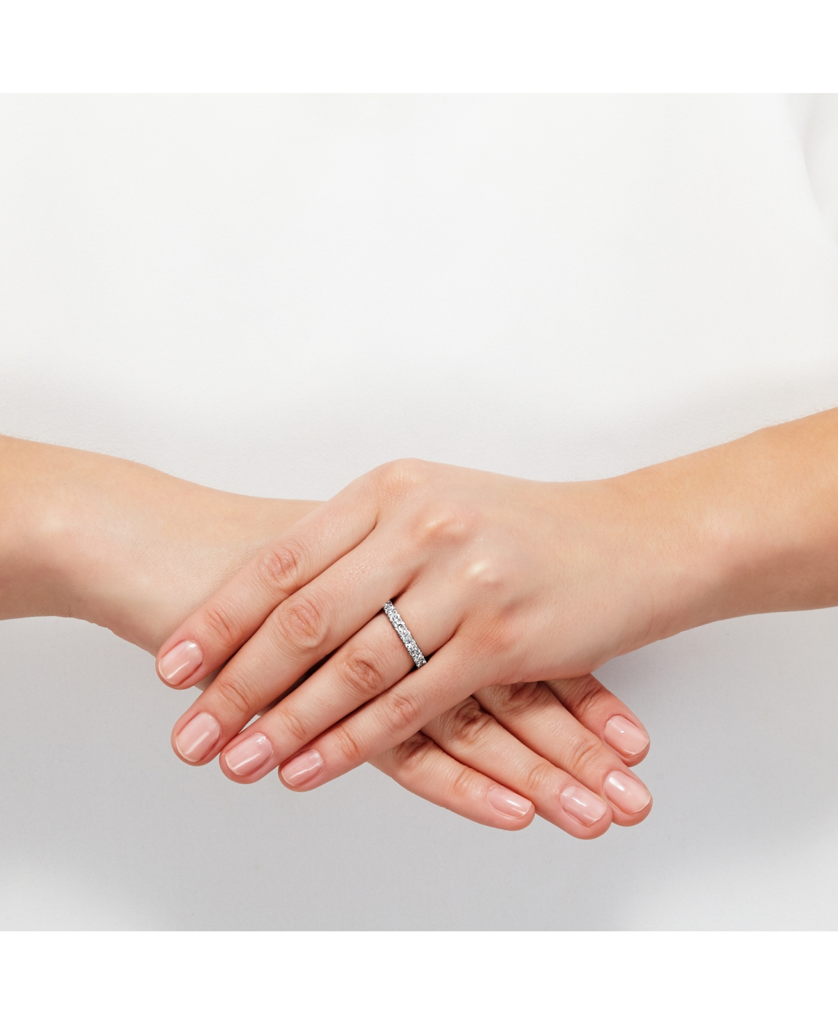 Grown With Love Igi Certified Lab Grown Diamond Band (1 ct. t.w.) in 14k White or Yellow Gold
