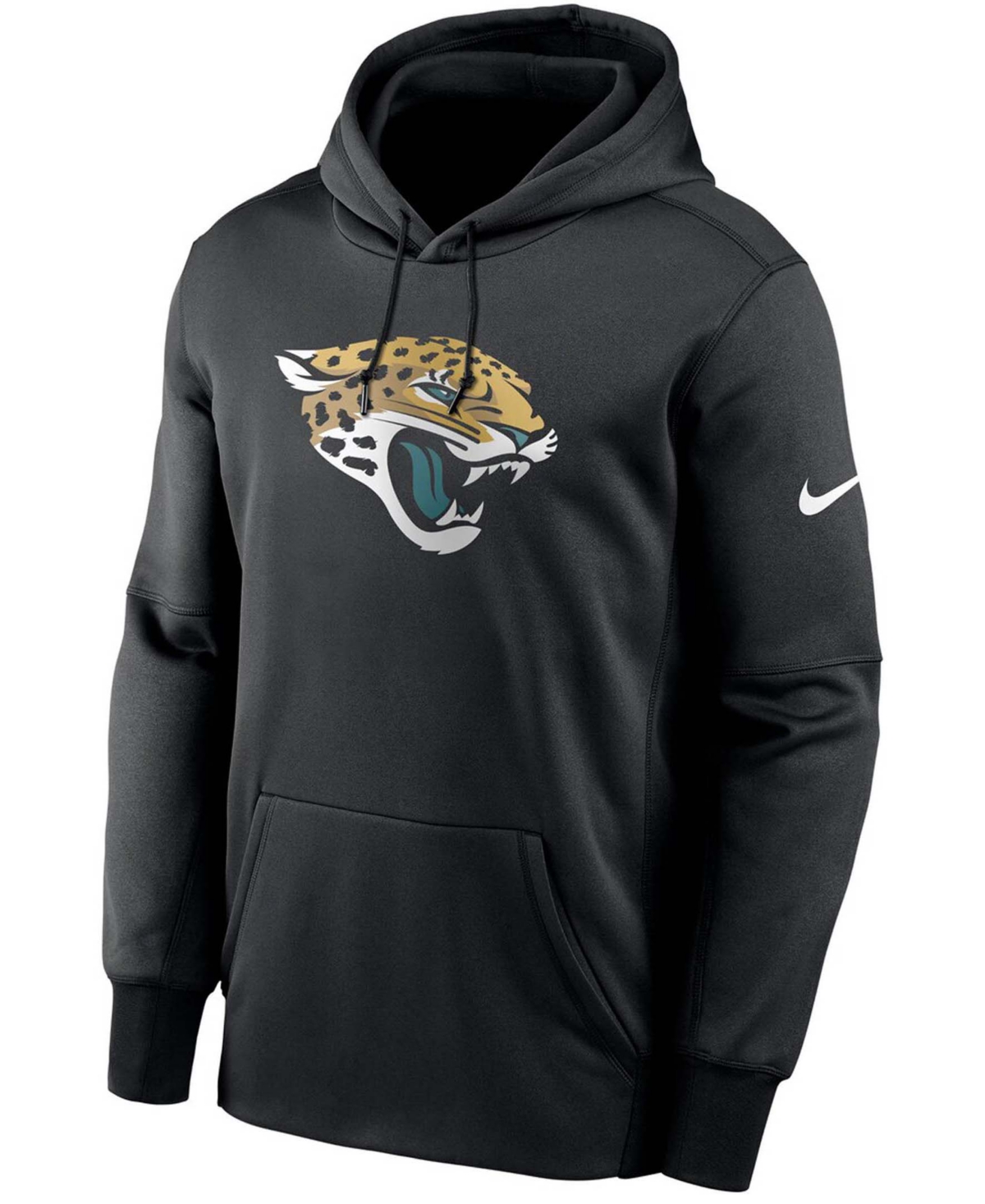 Men'sJacksonville Jaguars Fan Gear Primary Logo Therma Performance Pullover Hoodie - Black