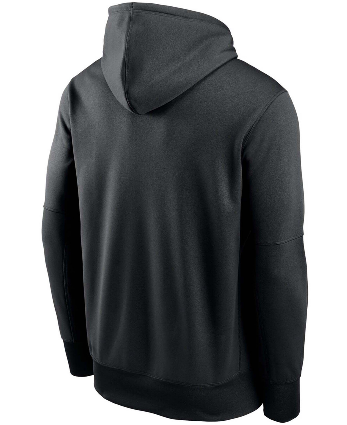Men's Big and TallArizona Cardinals Fan Gear Primary Logo Therma Performance Pullover Hoodie - Black