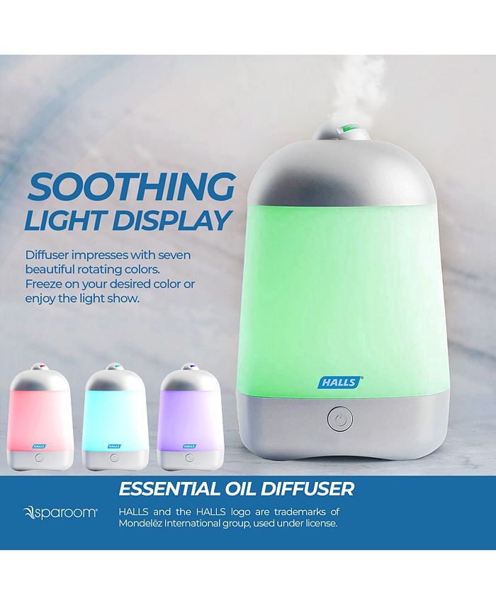 SpaRoom Halls by Essential Oil Ultrasonic Aromatherapy Diffuser Macy's