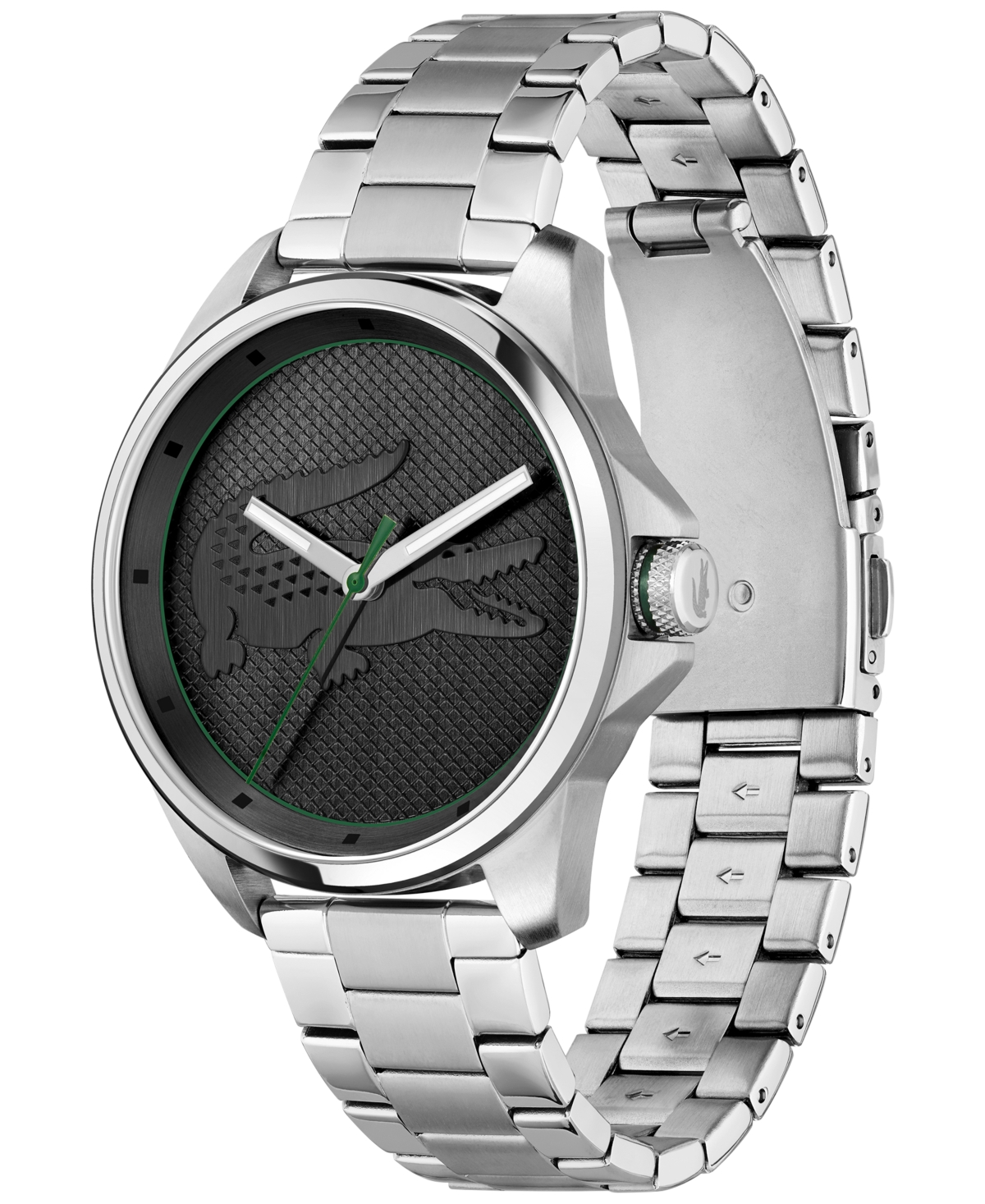 Lacoste Men's Le Croc Stainless Steel Bracelet Watch 43mm