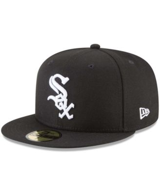 Men's Black Chicago White Sox 59FIFTY Fitted Hat