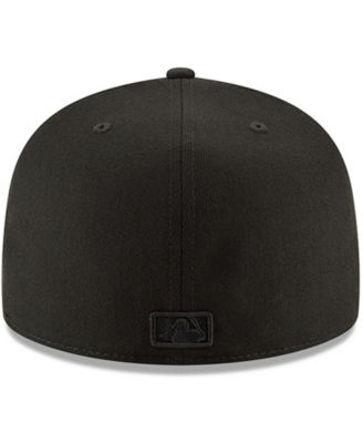 Men's Black Los Angeles Dodgers Primary Logo Basic 59FIFTY Fitted Hat
