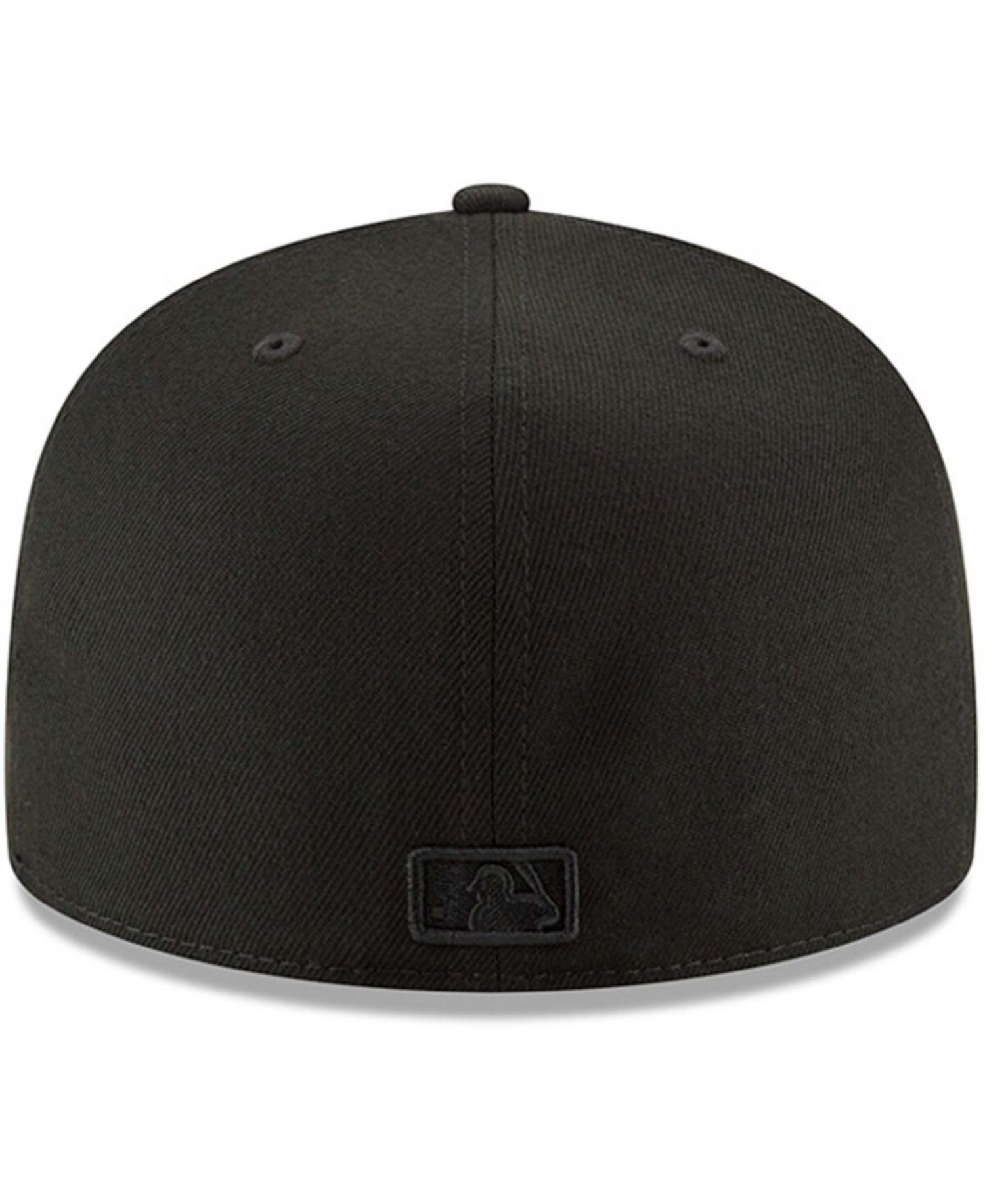 Men's Black Los Angeles Dodgers Primary Logo Basic 59FIFTY Fitted Hat