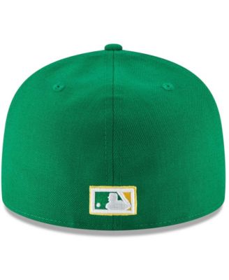 Men's Green Oakland Athletics Cooperstown Collection Wool 59FIFTY Fitted Hat