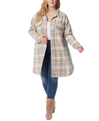 Jessica Simpson - Trendy Plus Size Romi Shirt Jacket