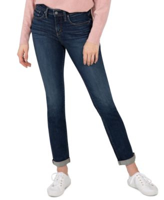 Silver Jeans Co. Beau Mid Rise Slim-Leg 