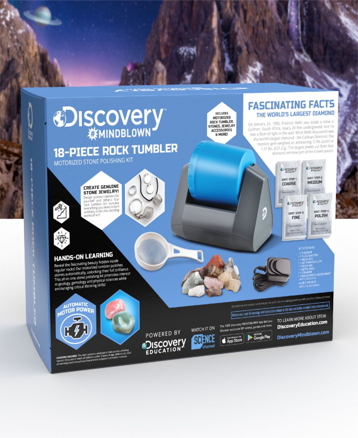 Детская игрушка Discovery #Mindblown Rock Tumbler — фото 2