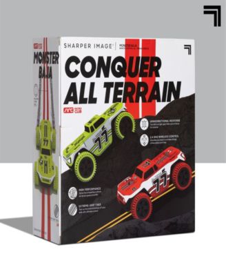 Sharper Image Remote Control 2.4 GHz Omnidirectional Car Toy, Set of 2