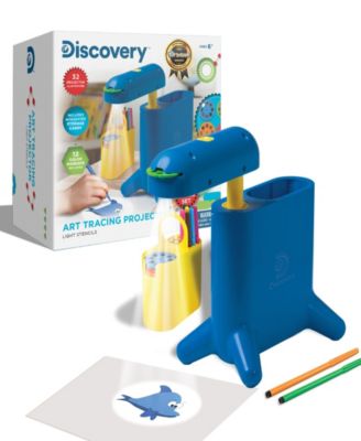 Discovery Kids Art Tracing Projector Kit, Set of 44