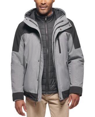 Club Room Men's 3-in-1 Hooded Jacket, Created for Macy's - Macy's