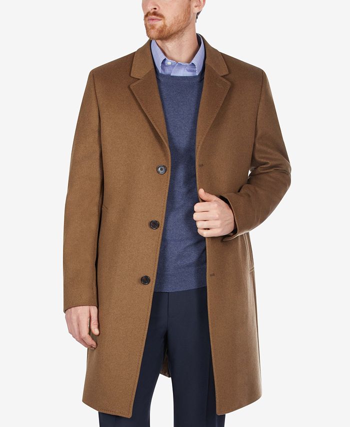 Lauren Ralph Lauren Men's Classic-Fit Cashmere Overcoat & Reviews - Coats &  Jackets - Men - Macy's