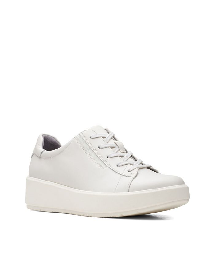 Clarks Women's Collection Layton Lace Sneaker Shoes - Macy's