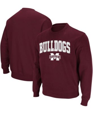 Men's Mississippi State Bulldogs Arch and Logo Crew Neck Sweatshirt