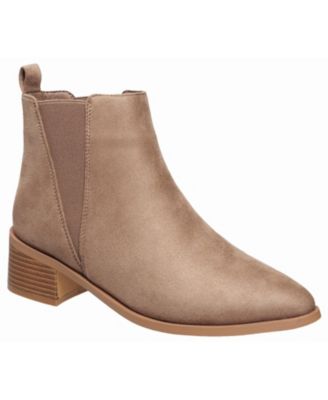 macys taupe booties