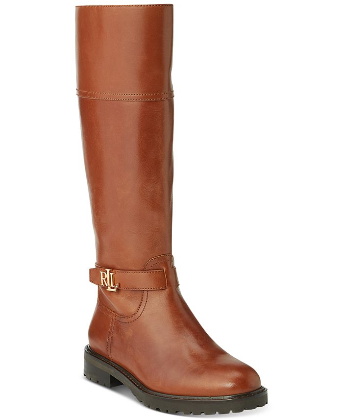Lauren Ralph Lauren Lauren by Ralph Lauren Women's Everly Riding Boots &  Reviews - Boots - Shoes - Macy's