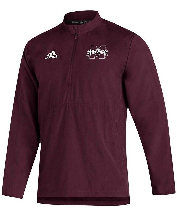 adidas Men's Maroon Mississippi State Bulldogs 2021 Sideline Aeroready ...