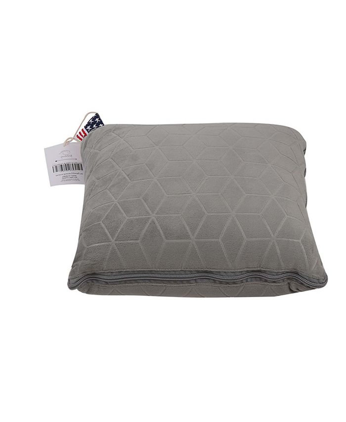 Peach Leaf Weighted Lap Pad Blanket Heavy Travel Weighted Pillow