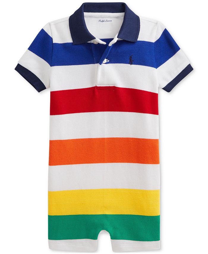 Polo Ralph Lauren Baby Boys Rainbow-Inspired One-Piece & Reviews - All Baby  - Kids - Macy's