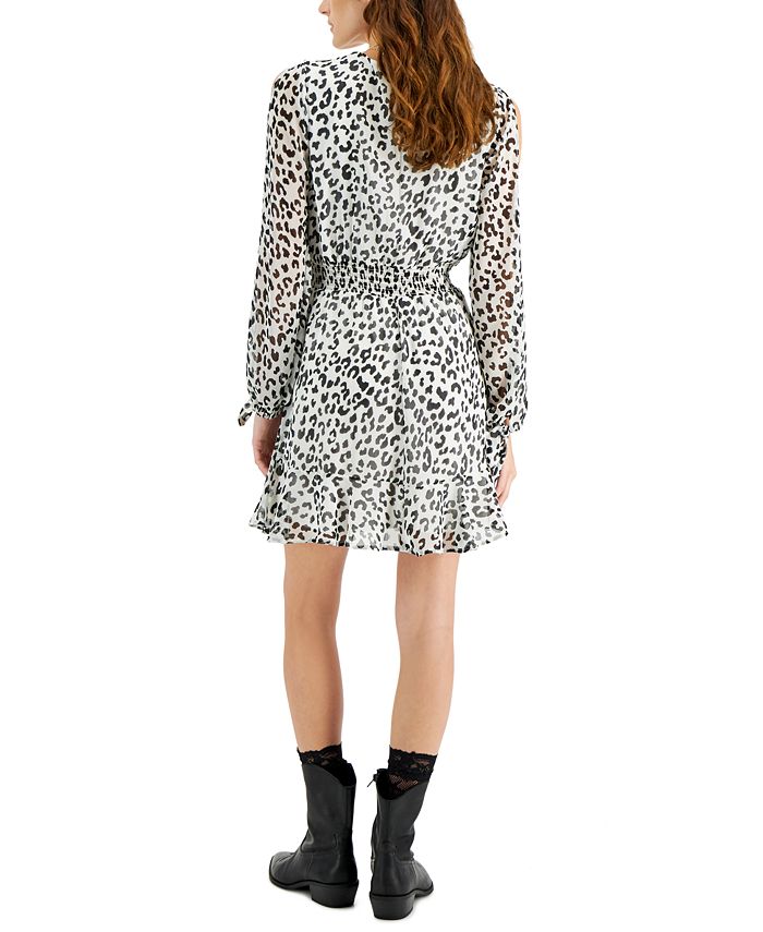 Tinsel Petite Printed SplitSleeve Surplice Dress Macy's