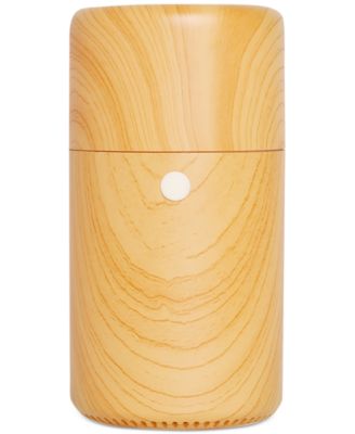 BluZen - Cylinder Wood-Look Oil Diffuser