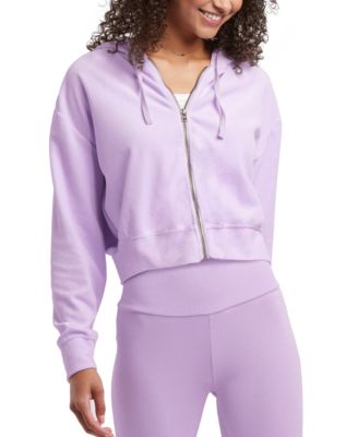 cropped zip up jackets