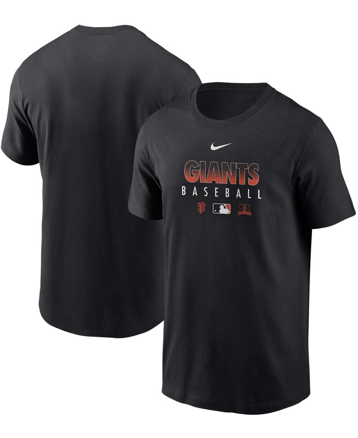 Men's Black San Francisco Giants Authentic Collection Team Performance T-shirt