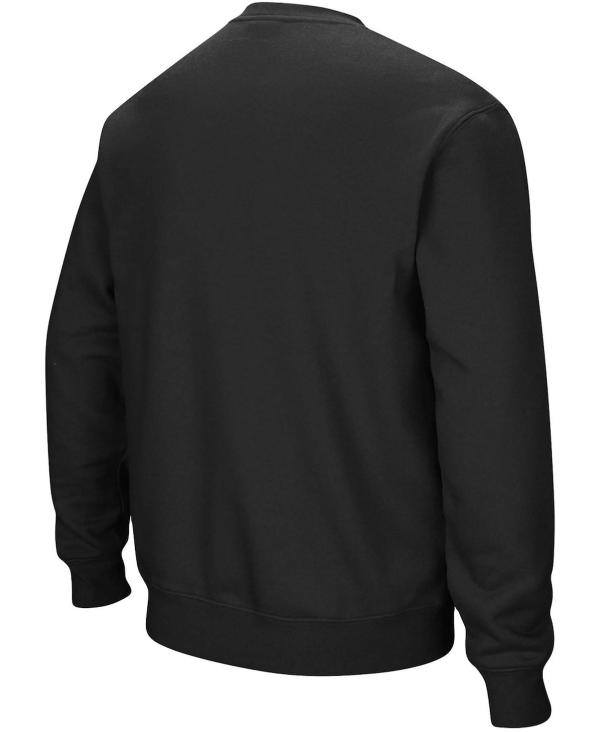 Shop Colosseum Men's Black Ecu Pirates Arch Logo Tackle Twill Pullover Sweatshirt