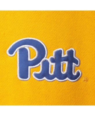 Men's Gold-Tone Pitt Panthers Tortugas Logo Quarter-Zip Jacket