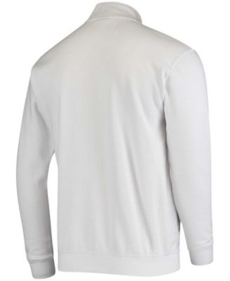 Men's White Oregon State Beavers Tortugas Logo Quarter-Zip Jacket