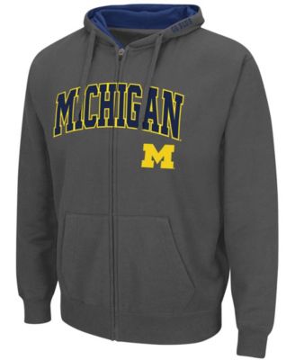 Men's Michigan Wolverines Arch Logo 3.0 Full-Zip Hoodie