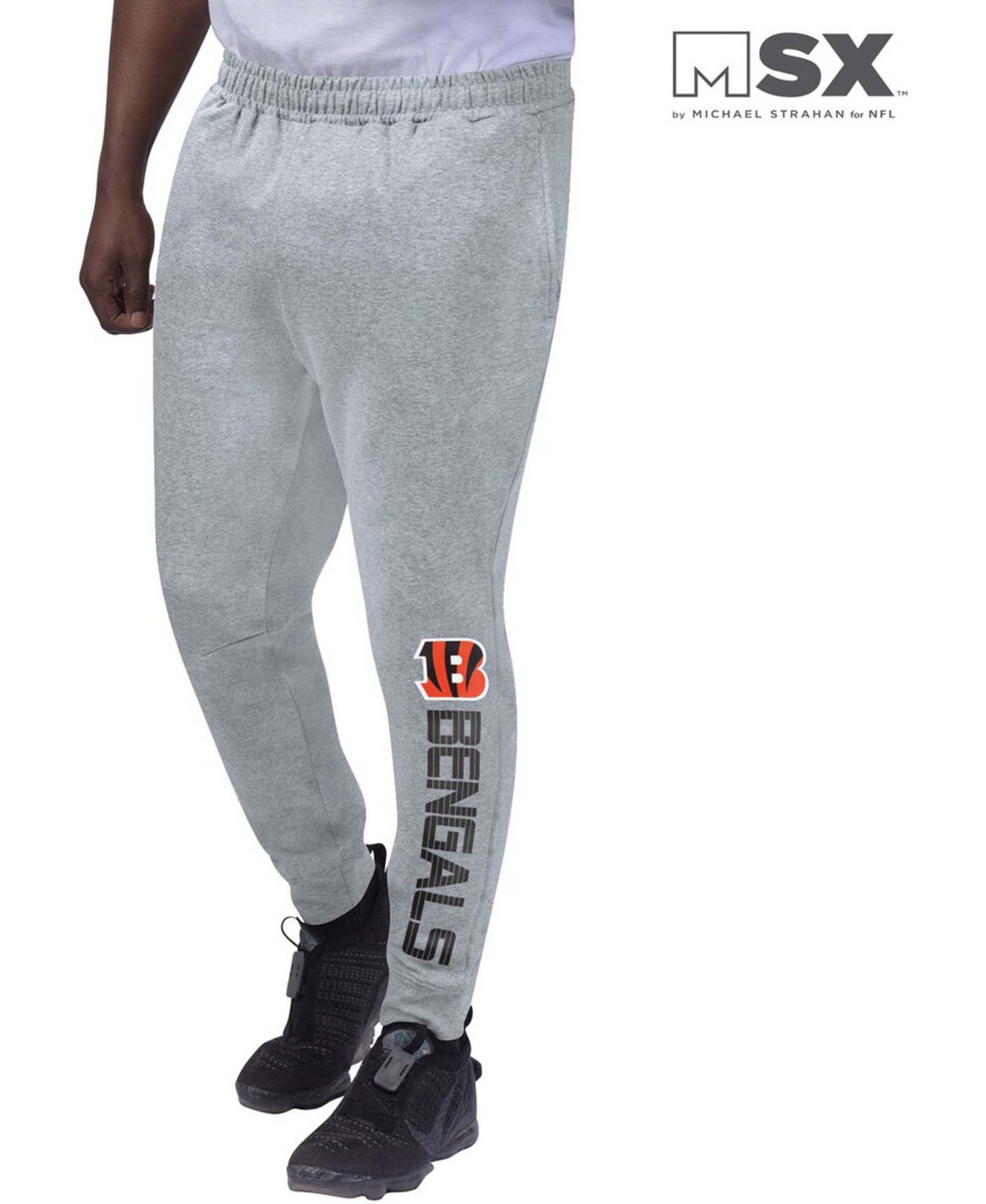 Men's Heather Gray Cincinnati Bengals Jogger Pants - Heather Gray