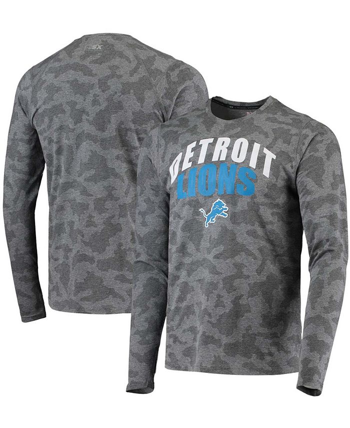Detroit lions long sleeve top shirt