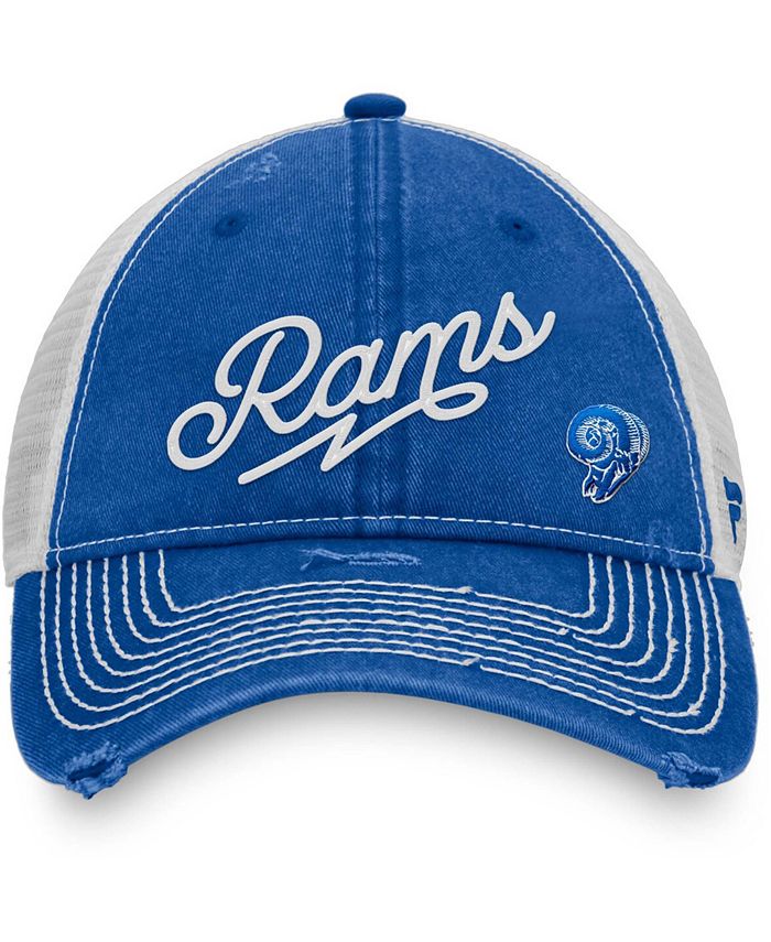 Fanatics Men's Royal, White Los Angeles Rams Sport Resort Meshback ...