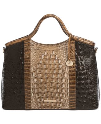 Brahmin - Elaine Embossed Leather Satchel