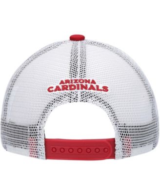Big Boys and Girls Cardinal, White Arizona Cardinals Core Lockup Snapback Hat