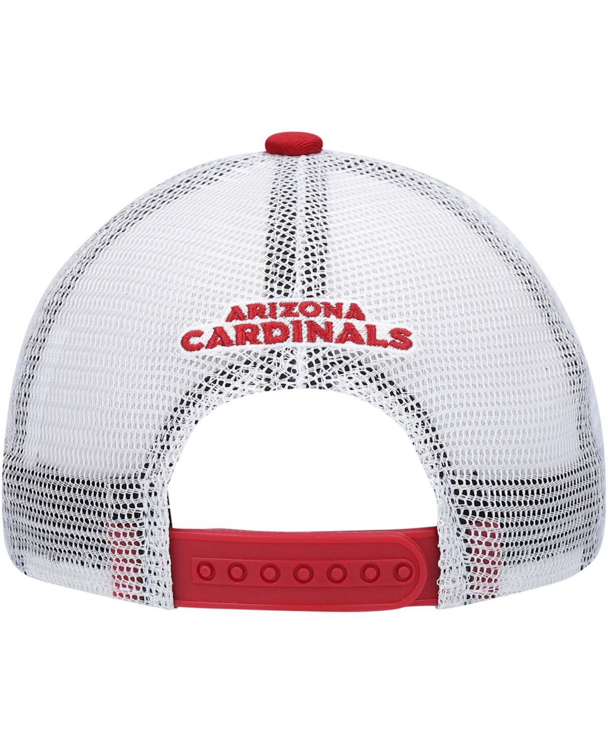 Outerstuff Big Boys And Girls Cardinal, White Arizona Cardinals Core Lockup Snapback Hat In Cardinal