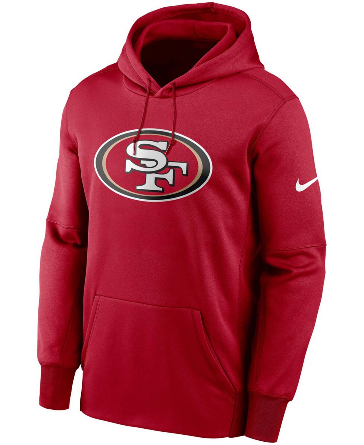 Toddler Black San Francisco 49ers Fan Gear Primary Logo Pullover Hoodie