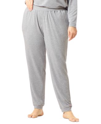 Plus Size French Terry Cuffed Lounge Pant