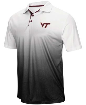 Men's Gray Virginia Tech Hokies Magic Team Logo Polo Shirt