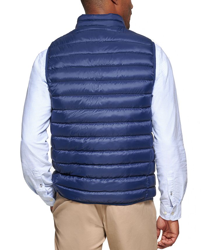 Club Room Men's Down Packable Vest, Created for Macy's - Macy's
