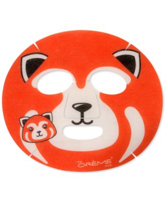 Be Smooth, Skin! Animated Red Panda Face Mask