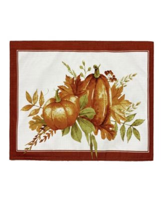 Autumn Pumpkin Grove Fall Placemat, Set of 4