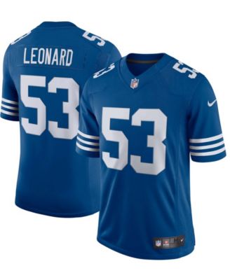 Nike Indianapolis Colts Darius Leonard Men's Game Jersey - Blue