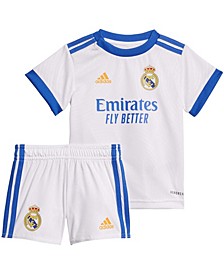 Infant Neutral White Real Madrid 2021, 22 Home Replica Kit