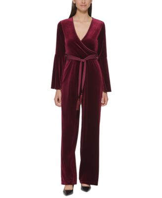 Calvin Klein - Wrap-Front Jumpsiut