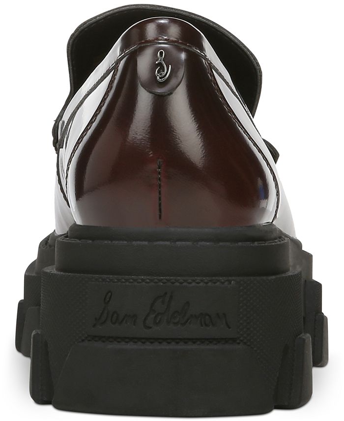 Sam Edelman Women's Dandrea Mega Lug Tailored Loafers & Reviews - Flats ...
