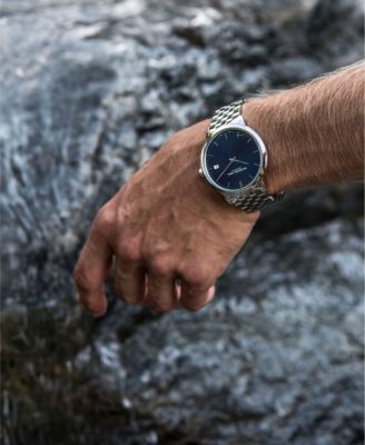 Men's Swiss Toccata Stainless Steel Bracelet Watch 42mm