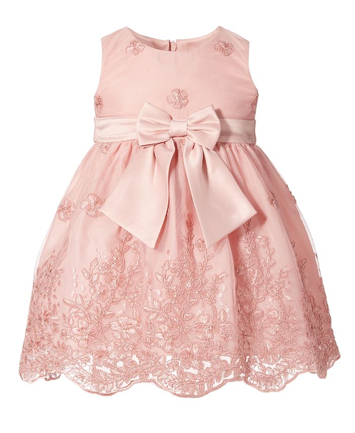 Purple Rose Baby Girls Bow Dress Macy's